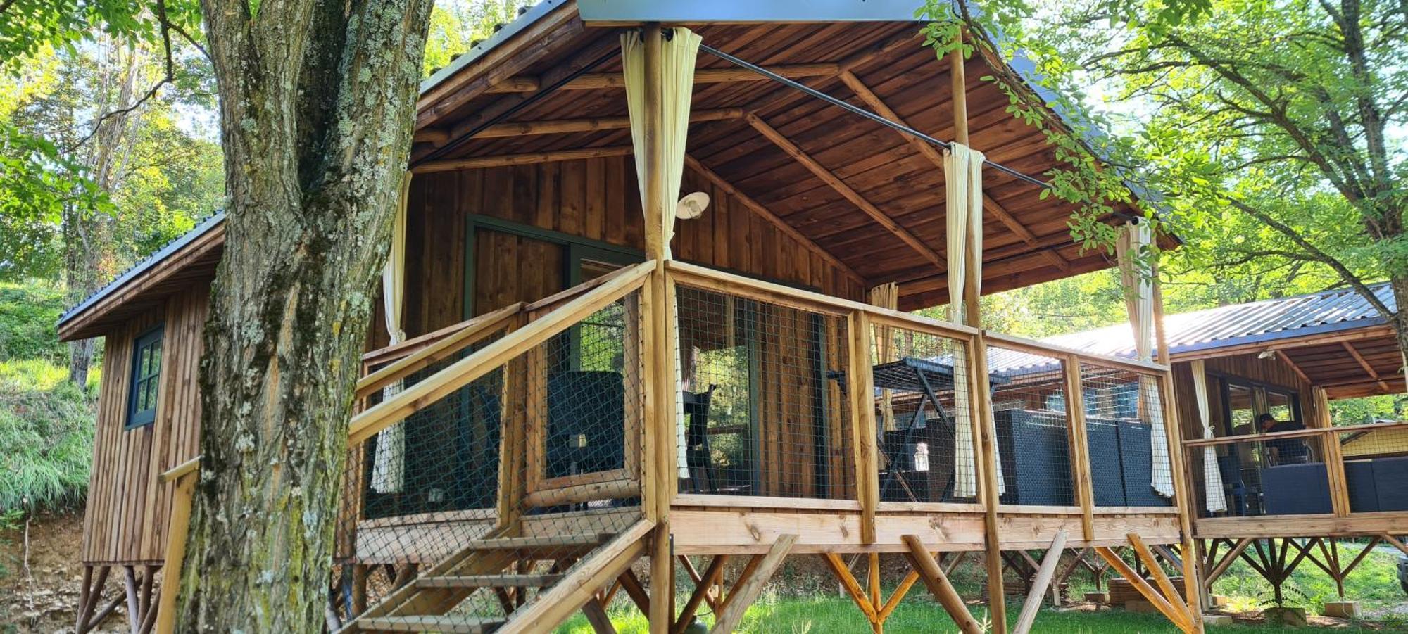 Camping Le Gallo Romain Barbieres Εξωτερικό φωτογραφία