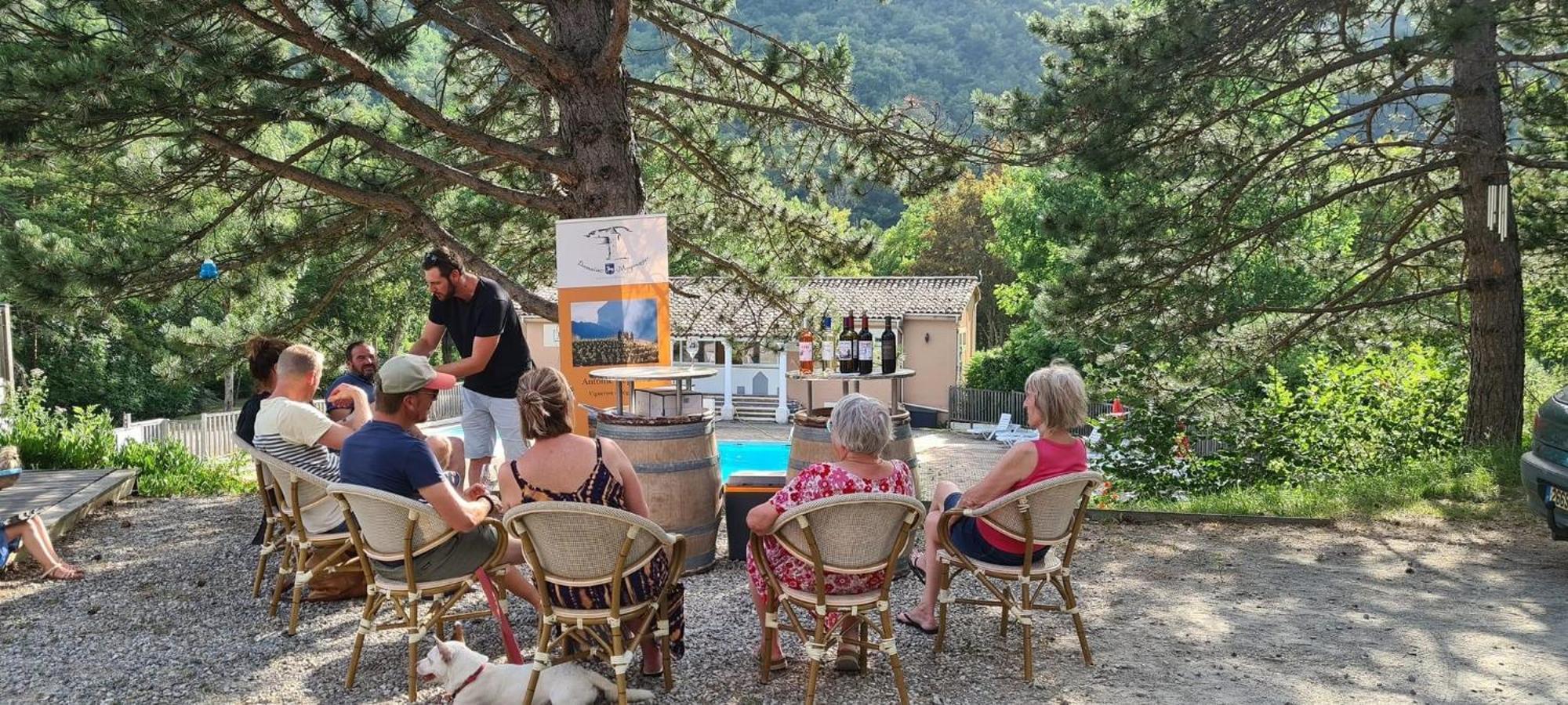 Camping Le Gallo Romain Barbieres Εξωτερικό φωτογραφία
